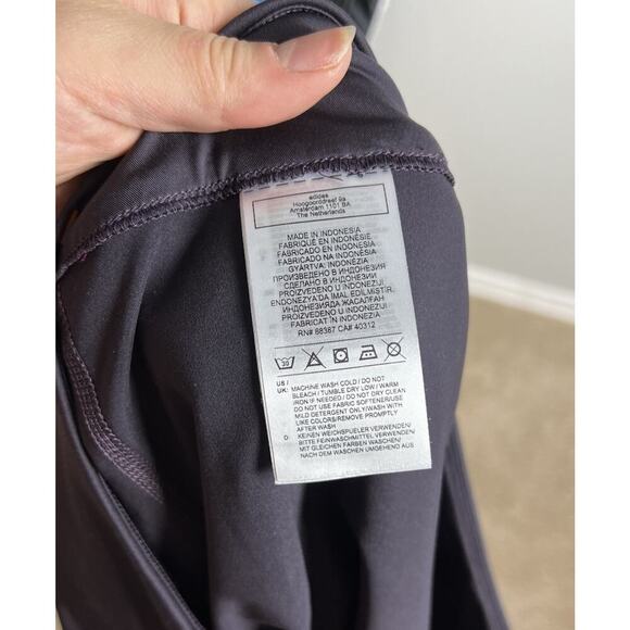 Adidas Colorblock Skirt Skort Noble Purple Magenta Pink Size Medium Stretch Golf - Picture 5 of 7